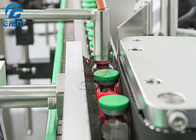 PLC semi automático da máquina de etiquetas da garrafa de vidro da garrafa redonda com Siemens