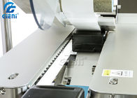 máquina de etiquetas lateral dobro cosmética 250BPM da etiqueta da correia de 91mm