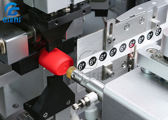 Máquina de etiquetas da parte inferior do rímel do PLC