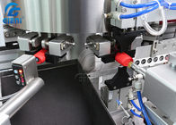 Máquina de etiquetas do bálsamo de bordo do controle 220V 50HZ do PLC para o recipiente do cilindro