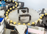 Máquina de etiquetas giratória da cabeça dobro para garrafas de vidro do diâmetro de 10-50mm