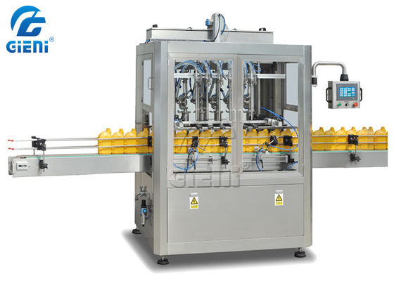 Multi máquina de enchimento 1000ML do produto do agregado familiar do champô dos bocais 0.6-0.8mpa