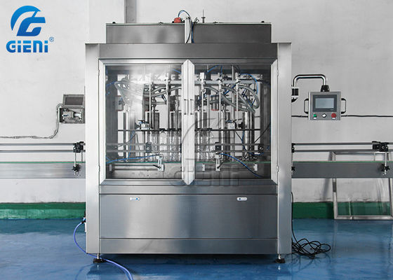 Tipo linear máquina de enchimento do óleo da máquina de enchimento 5L do produto do agregado familiar de 2.5KW